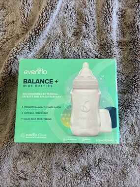 evenflo Balance+ Wide Bottle - Three Pack 9oz